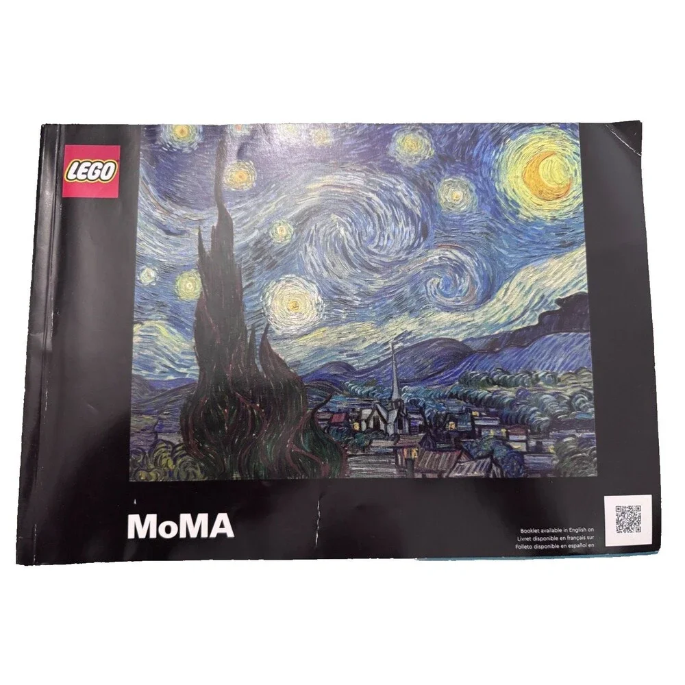 Lego Starry Night Instruction Manual Book Only